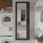 Hanah Home Estantería de Baño Pino Atlantik y Antracita
